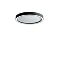 Bopp Aura LED-Deckenlampe Ø 40cm weiß/schwarz