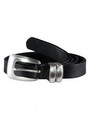 Mia black 20mm by BASIC BELTS