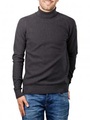 PME Legend Mix Knit Pullover Roll Neck black