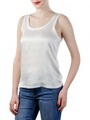 Yaya Fabric Mix Singlet blanc de blanc