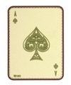 Klettabzeichen Pik Ass - coyote