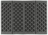 Thermokissen, faltbar, schwarz, Gr. 39 x 30 x 1 cm