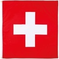 MFH, Fahne, Schweiz, Polyester, 120 x 120 cm