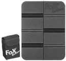 FoxOutdoor, Thermositzkissen, faltbar, mit Molle-Tasche, schwarz