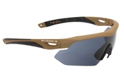 Swisseye Tactical - Brille Nighthawk rubber brown