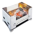 Esbit Compagnie GmbH, Esbit - Klappbarer Kohlegrill BBQ100S (Edelstahl)