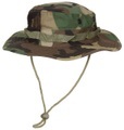 US GI Buschhut, mit Kinnband, GI Boonie, Rip Stop, woodland
