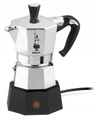 Bialetti Moka Elettrika Filtersystem silber