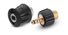 Adapter Set für den Anschluß eines Verlängerungsschlauches