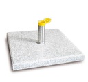 Stewi, Stewi Terrassensockel Granit, 55 kg, 4-eckig Zubehör