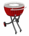 Lotusgrill, LotusGrill Holzkohlegrill XXL Rot