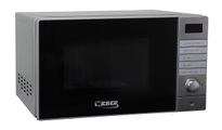 Kibernetik Weber Home 20L Mikrowelle mit Grill silber