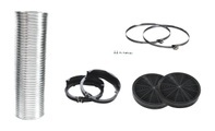 Siemens Lz55750 AIR Conditioning Starter SET - Starterset für Umluftbetrieb (Metall/Schwarz)