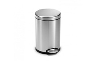 Simplehuman, Simplehuman CW1854CB runder Abfalleimer edelstahl