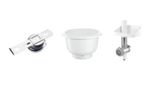 Bosch Muz5Bs1 Lifestyle Set BakingSensation - Küchenmaschinenzubehör (Weiß/Silber)