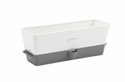 COLE & MASON Kräutertopf & Bewässerung 3-tlg weiss