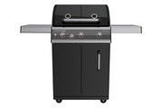 OUTDOORCHEF, Outdoorchef 18.700.03 Dualchef 325 G - Gasgrill (Schwarz/Silber)