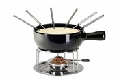 Nouvel Käsefondue Set 9-tlg schwarz