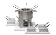 Nouvel Stripes Fleischfondue Set 24-tlg