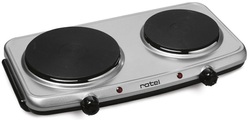 Rotel, Rotel U1123Ch - 2-Platten Rechaud (Silber/Schwarz)