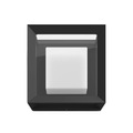 Philips, Philips Hue White and Color Ambiance Econic - Garten-Wandleuchte (Schwarz)