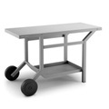 Nouvel 402652 Roll Table F / Plancha - Rollwagen (Silber)