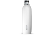 Brita, Brita Edelstahlflasche weiss für sodaTRIO Wassersprudler