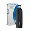 Brita, Brita Edelstahlflasche schwarz für sodaTRIO Wassersprudler (1l)