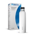 Brita, Brita Edelstahlflasche weiss für sodaTRIO Wassersprudler (0,65l)