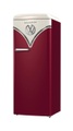 Gorenje, Gorenje OBRB 615 DR VW-Bulli Kühlschrank Burgundy rechts