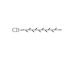 Star Trading LED-Lichternetz Dura String, 80 LED, 150 cm