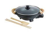 Bestron AEW100AS Elektrischer Wok, schwarz