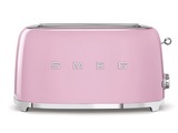 SMEG 50's Retro Style Langschlitztoaster 2 Scheiben pink