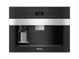 Miele Einbau-Kaffeevollautomat CVA 7440, 60 cm, Edelstahl, Bohnensystem, OneTouch, EasyClick-Milksystem, BrilliantLight