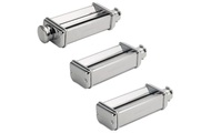Kenwood, Kenwood Max980Me + Kat001Me - Pasta Walzen-SET Multi Pack + Adapter für Niedertourenanschluss (Silber)