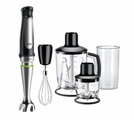 Braun, Braun MQ 7045X - Stabmixer-Set (Chrom/Schwarz)