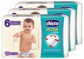 CHICCO, Chicco - 1 Packung mit 14 Windeln Ultra Fit & Fun - Grösse: 6