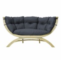 Amazonas SienaDue Sofa wetterfest anthrazit