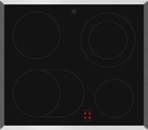 V-Zug CookTop V400 3112300001 Kochfeld