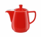 Melitta Kaffeekanne aus Porzellan Filtersystem rot