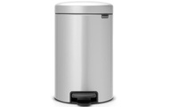 BRABANTIA, BRABANTIA - Treteimer NEWICON - lichtgrau - Metall - 25.1cm