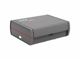 Koenig, Koenig B00145 Heatsbox - Beheizbare Lunchbox (Grau/Rot)