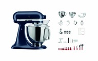Kitchenaid KSM200 Swiss Anniversary Set Küchenmaschine tintenblau