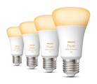 Philips Hue White Ambiance 6W 800lm E27 4er Pack