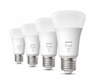 Philips Hue White 9W E27 LED-Lampe, 4er Packung