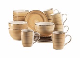 Mäser Lumaca 18-teiliges Geschirr-Set beige