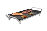 Princess Table Chef Premium Elektro Grill mit manueller Temperatureinstellung Silber (matt), Schwarz