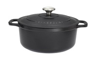 Chausseur 84147221 - Runder Bräter (Schwarz)