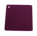 LOTUSGRILL Topflappen eckig Lila