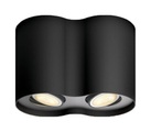 Philips Hue White Ambiance Pillar Spot 2fl schwarz